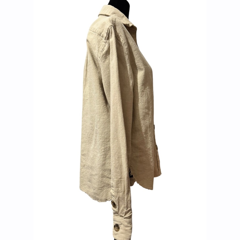 Sammy Robinson x Princess‎ Polly Linen Blend Shirt Size 6 - Picture 4 of 8